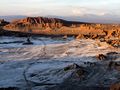 Mondtal in der Wüste Atacama, Chile von Josef Schober