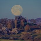 Monduntergang am großen Gegenstein