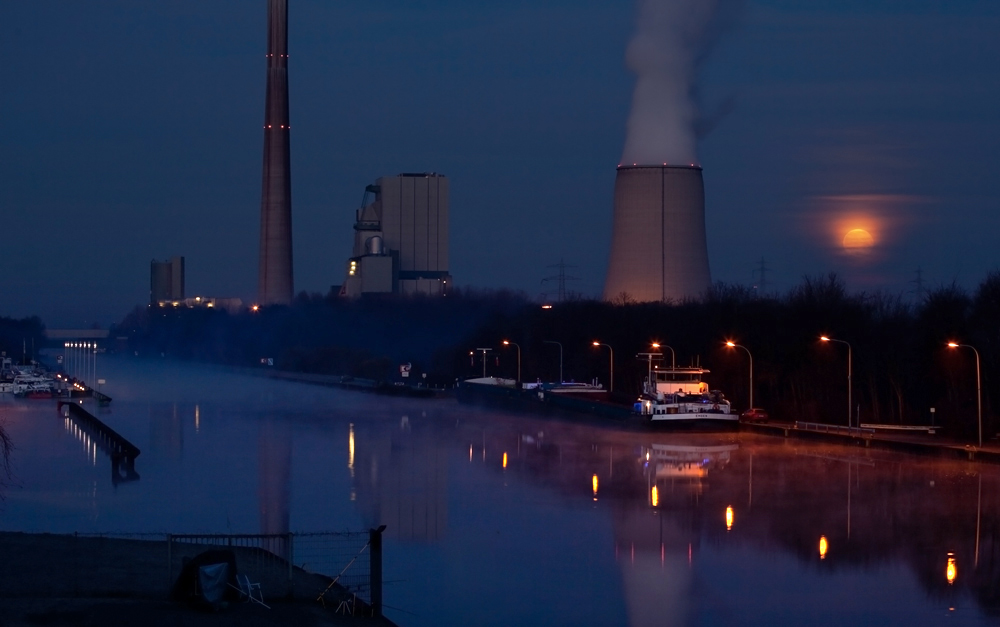 Monduntergang in Rünthe