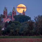 Monduntergang in Speyer...