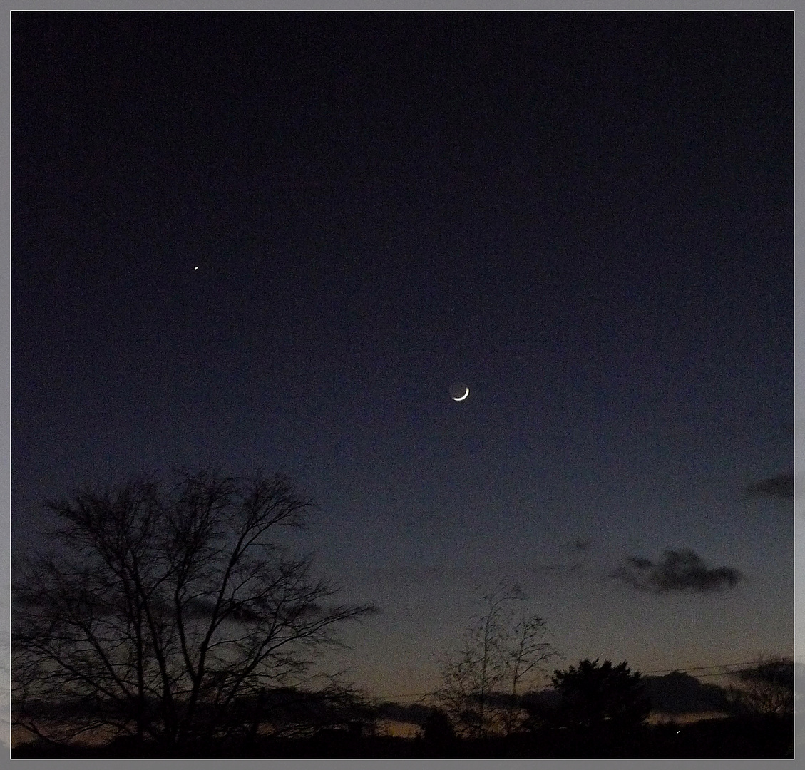 Mond+Venus