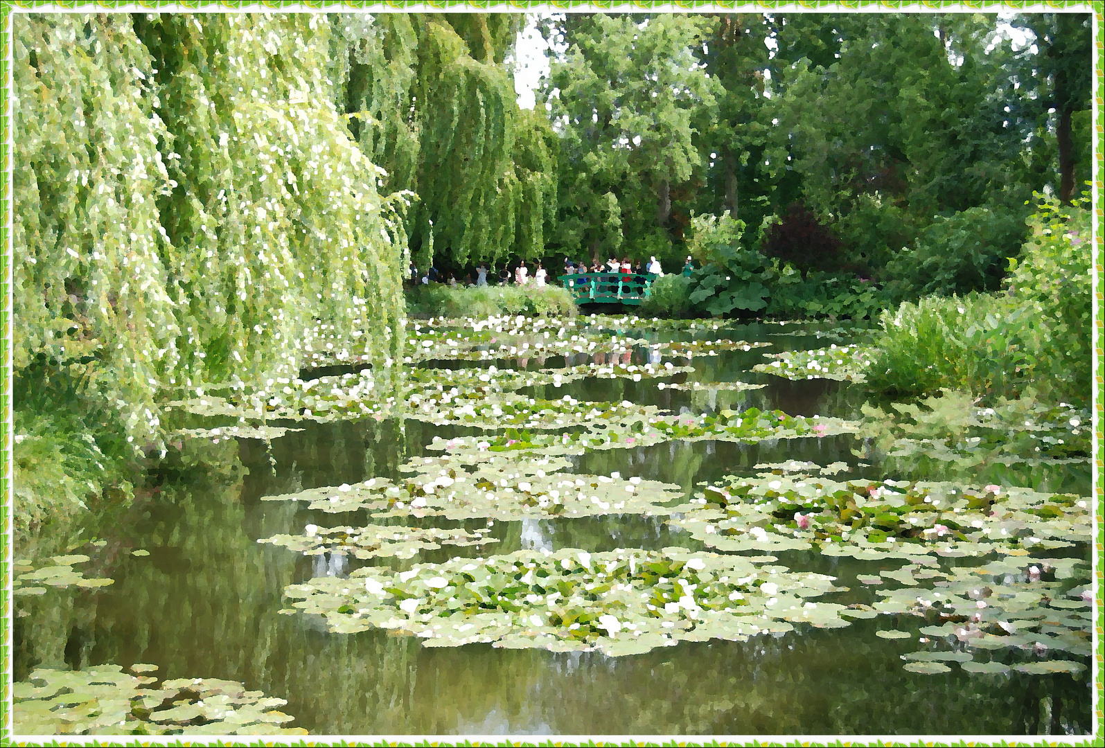 Monet's  japanische Brücke