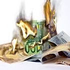 money burning