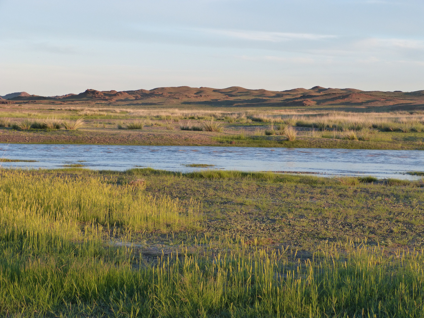 Mongolei am Abend