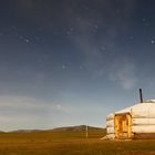 Mongolei bei Nacht