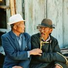 Mongolei - Morgengespräch auf dem Markt