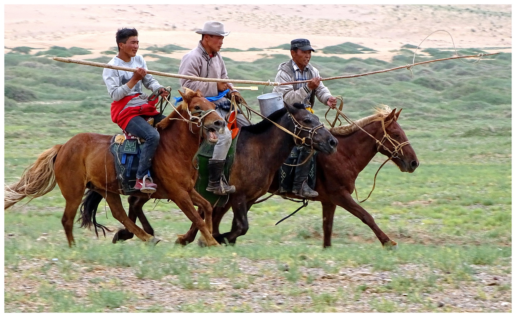 Mongolei Reiterspiele