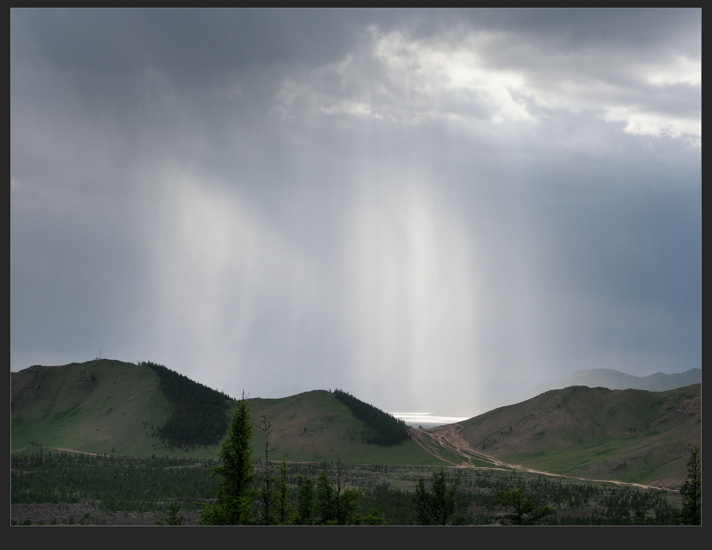 Mongolei, Terkhiin Tsagaan-See vom Khorgo