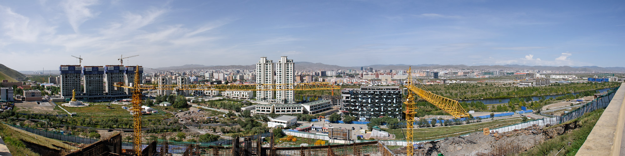 Mongolei - Ulaanbaatar Pano 3