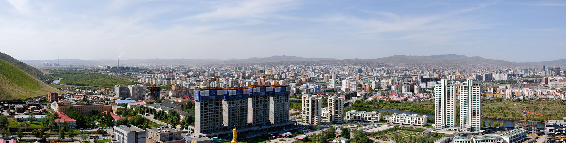 Mongolei - Ulaanbaatar Pano 4