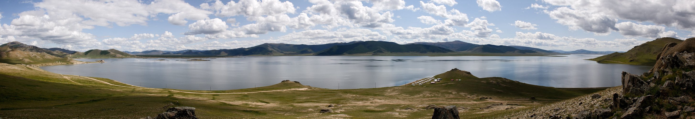 Mongolei-Weisser See