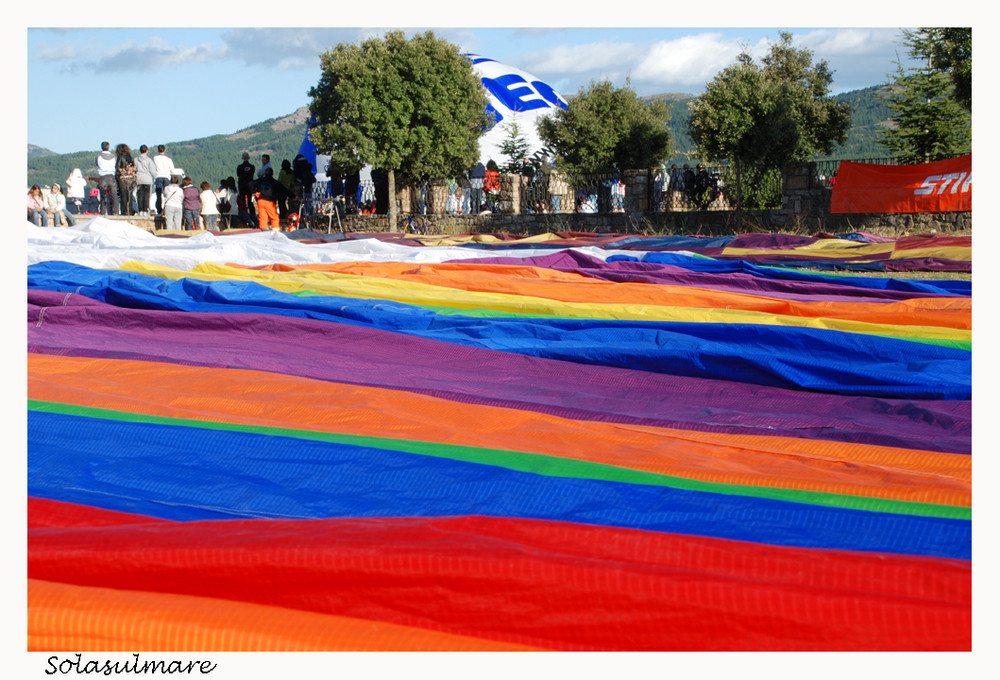 Mongolfiere a Sadali (Nu)