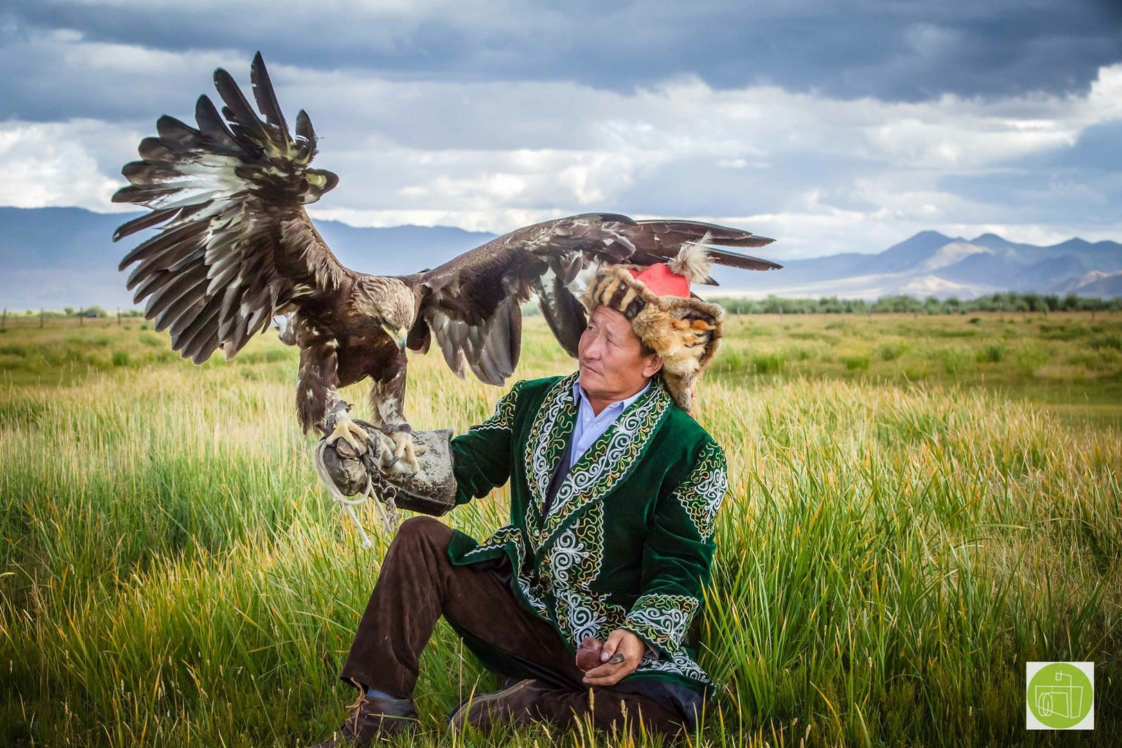 Mongolian eagle hunter