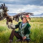 Mongolian eagle hunter