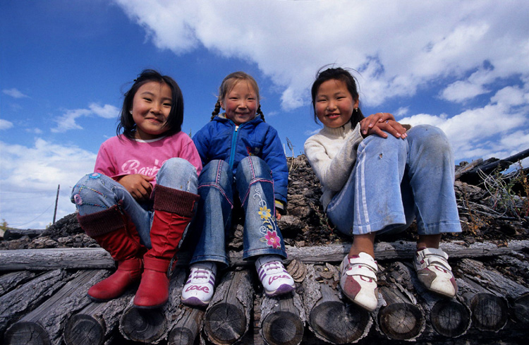 Mongolian girls