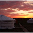 Mongolian sunrise