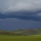 Mongolische Landschaft im Archangai