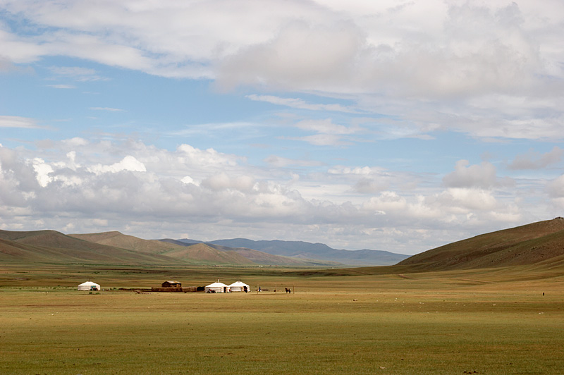 Mongolische Steppe