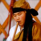 Mongolischer Flötenspieler