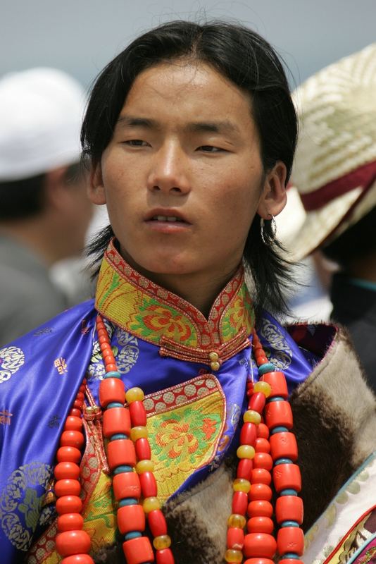 Mongolischer Tänzer