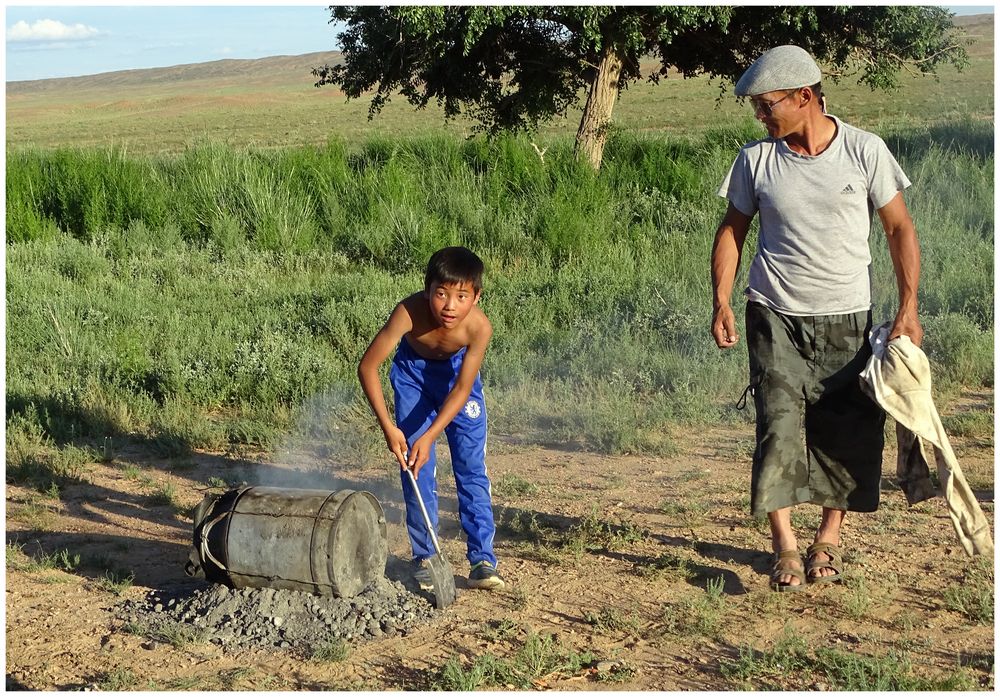 Mongolisches  Picknick