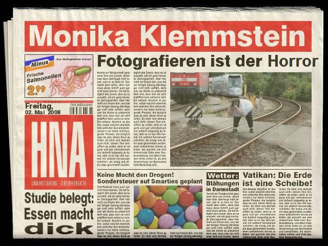 Monika Klemmstein Fotografieren ist Der Horror