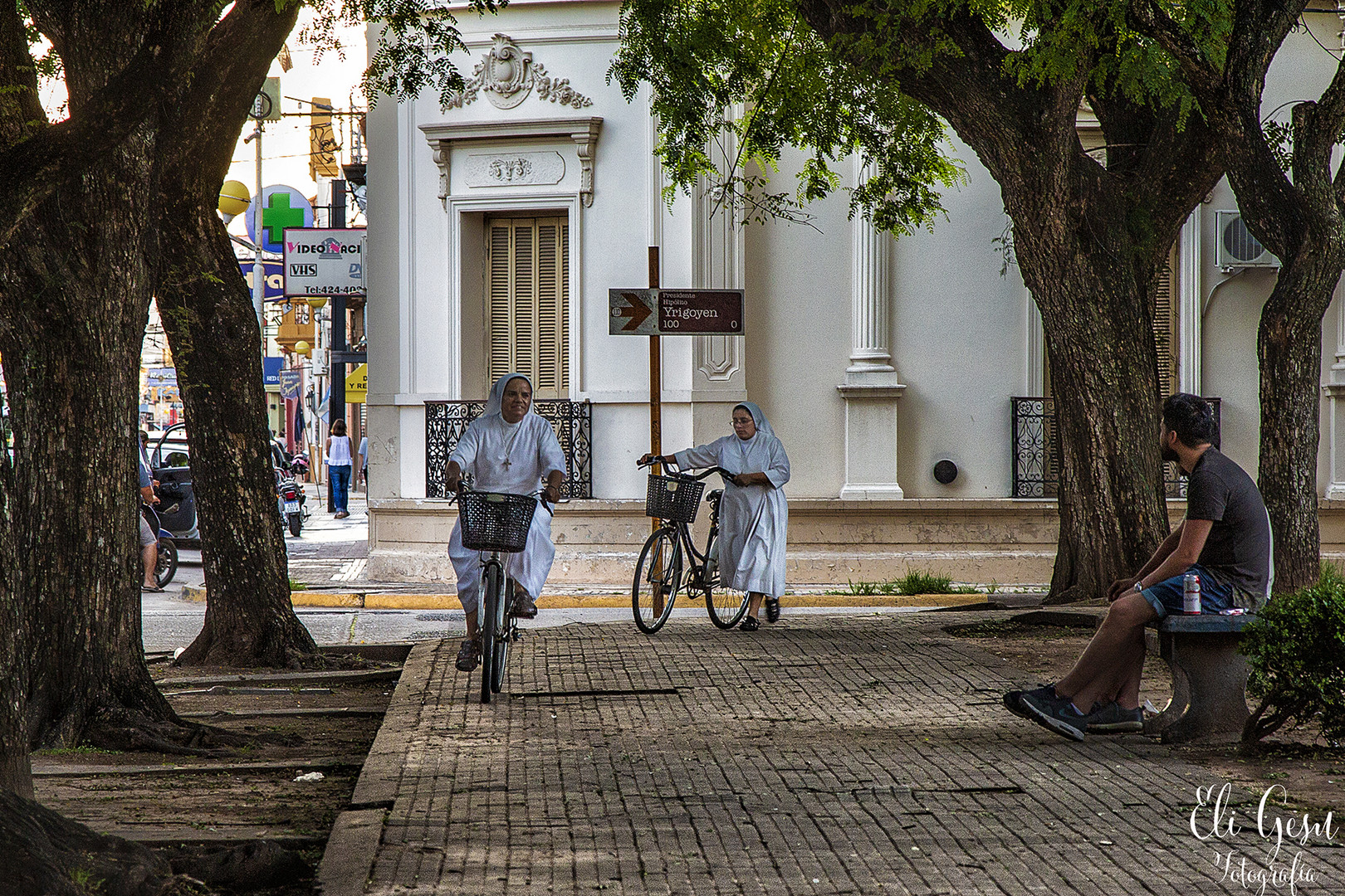 Monjitas en bici