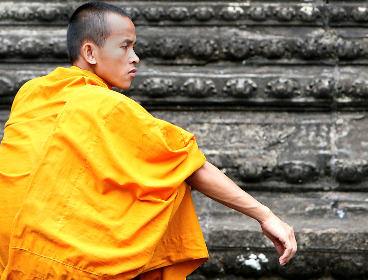 Monk Angkor Wat