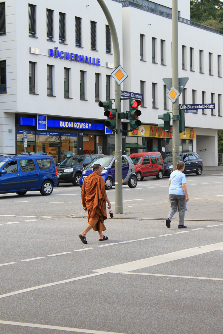 Monk in Hamburg