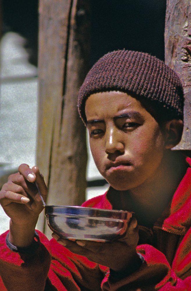 Monk in Lo Manthang