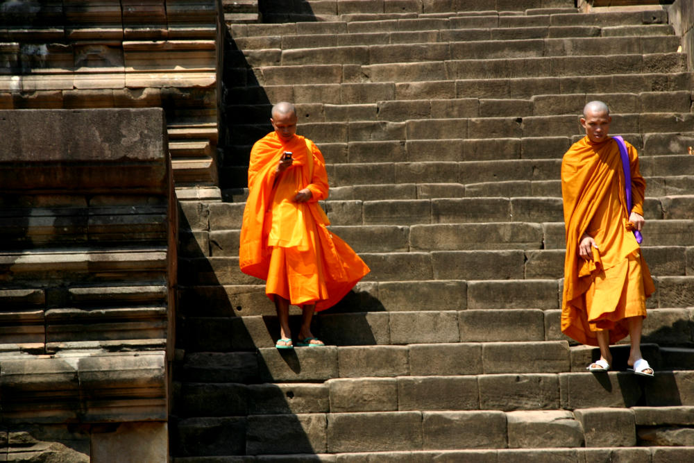 Monks at Thailand