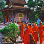 Monks at the Red Chapel