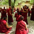 Monks Debating, Lhasa, Tibet