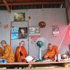 Monks Eating