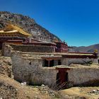 Monks housing in Ganden still under construction