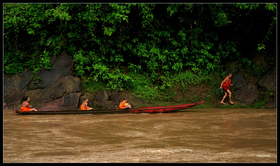 Monks II, Luang Prabang, Laos