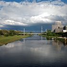 Monnem's Wetterwolken über dem Neckar