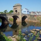 Monnow-Bridge in Monmouth in Wales aus dem 13. Jh.