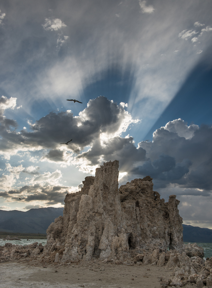 Mono Lake am Abend