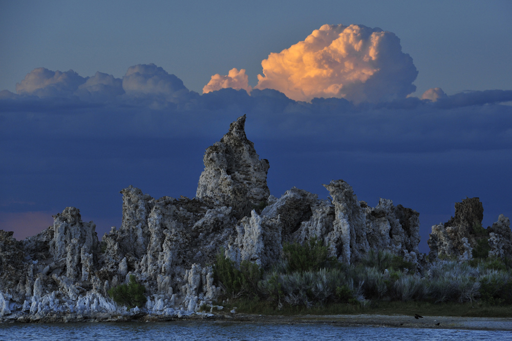 Mono Lake am Abend