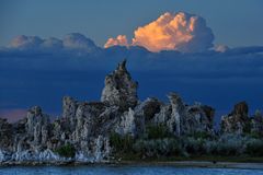 Mono Lake am Abend