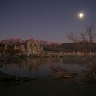 Mono Lake in Kalifornien vor Sonnenaufgang