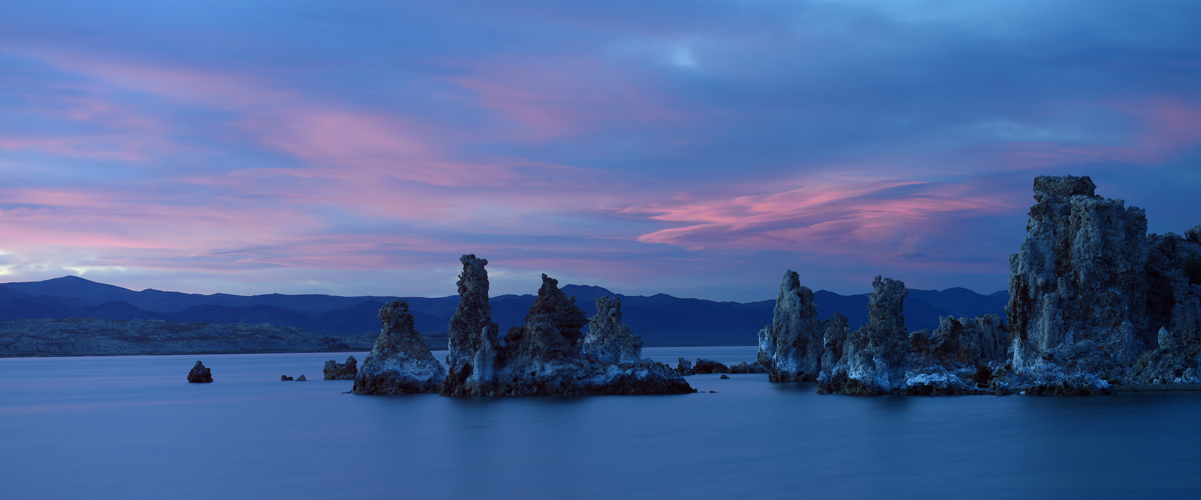 Mono Lake nach Sonnenuntergang