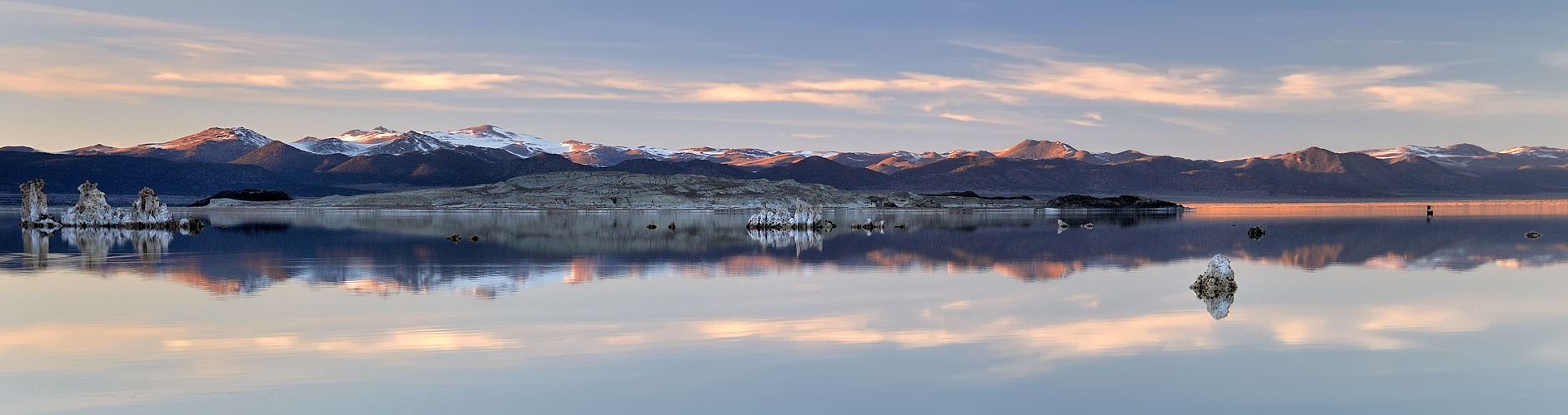 *Mono Lake & sunset panorama*