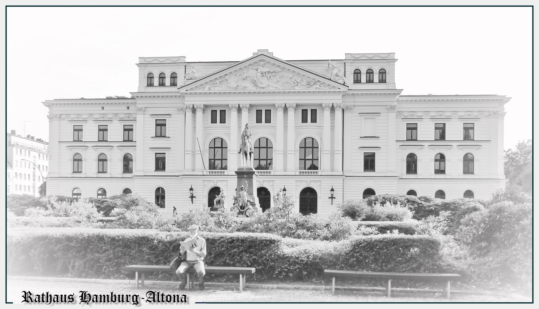 monochrome.moments(17): Rathaus Altona