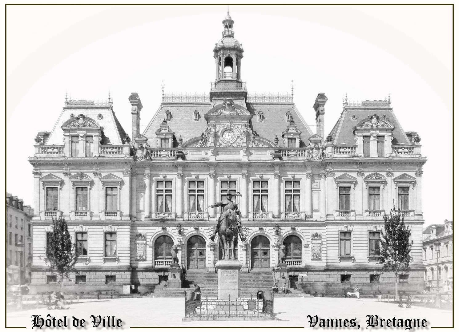 monochrome.moments(18): Hôtel de Ville, Vannes