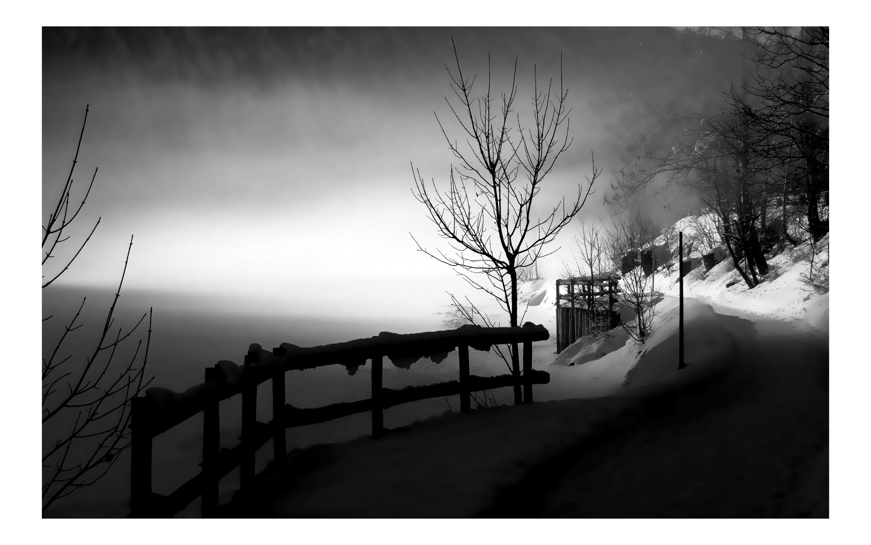 Monochromes Nebelleuchten