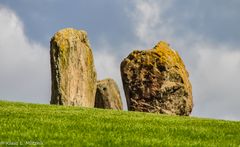 Monolithen in Newgrange, Co. Meath