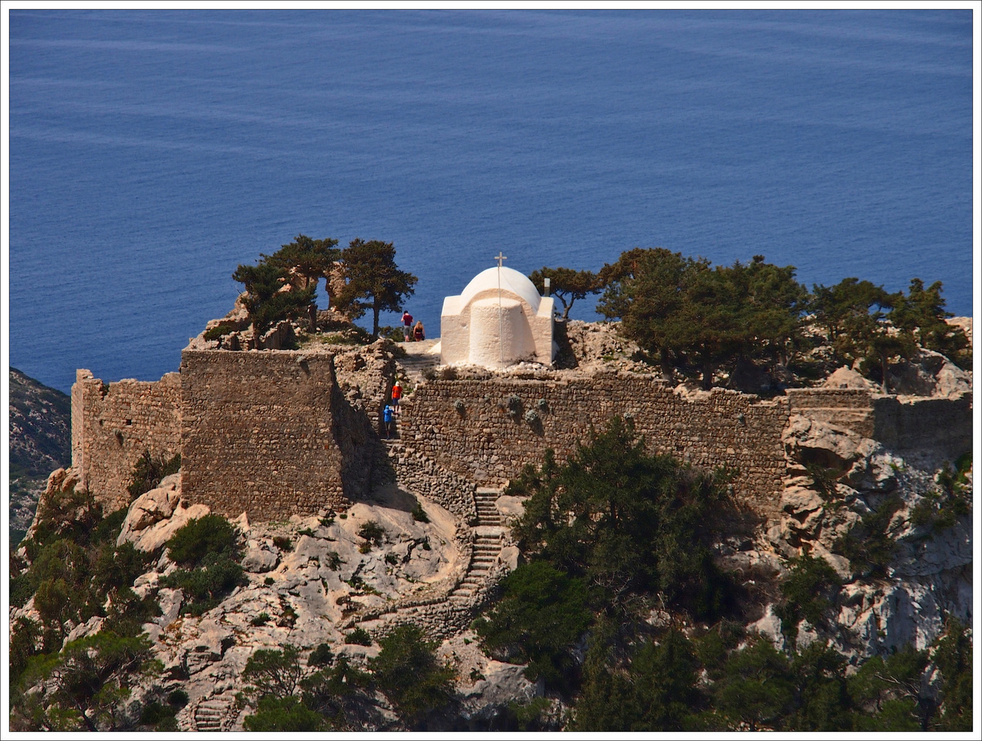 Monolithos - Festung und Kapelle