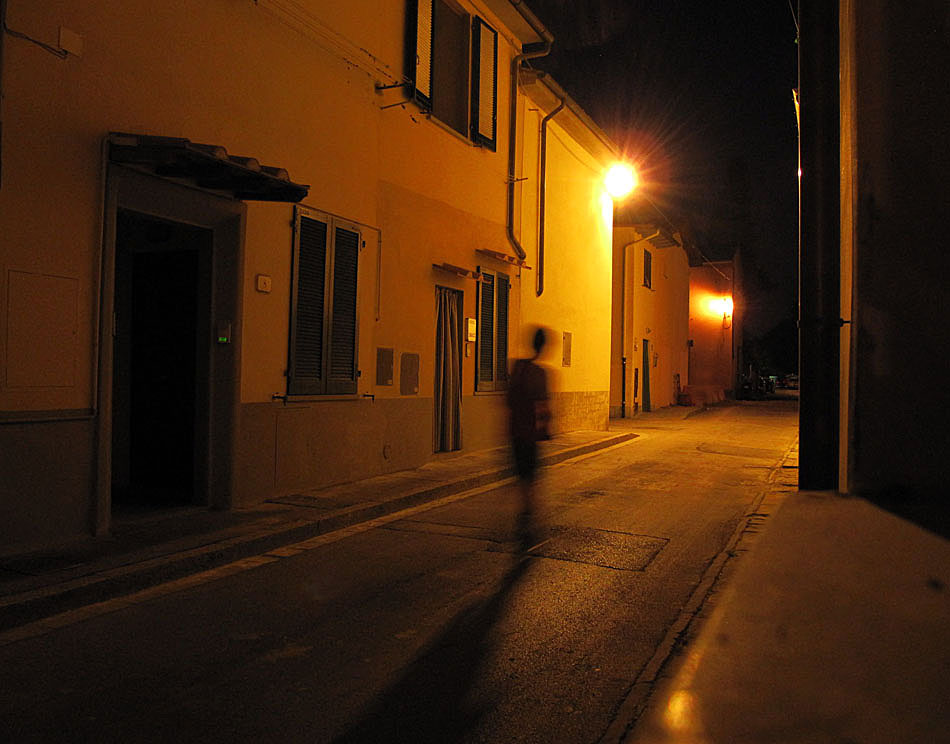 Monopattino by night